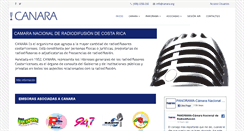 Desktop Screenshot of canara.org