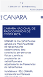 Mobile Screenshot of canara.org